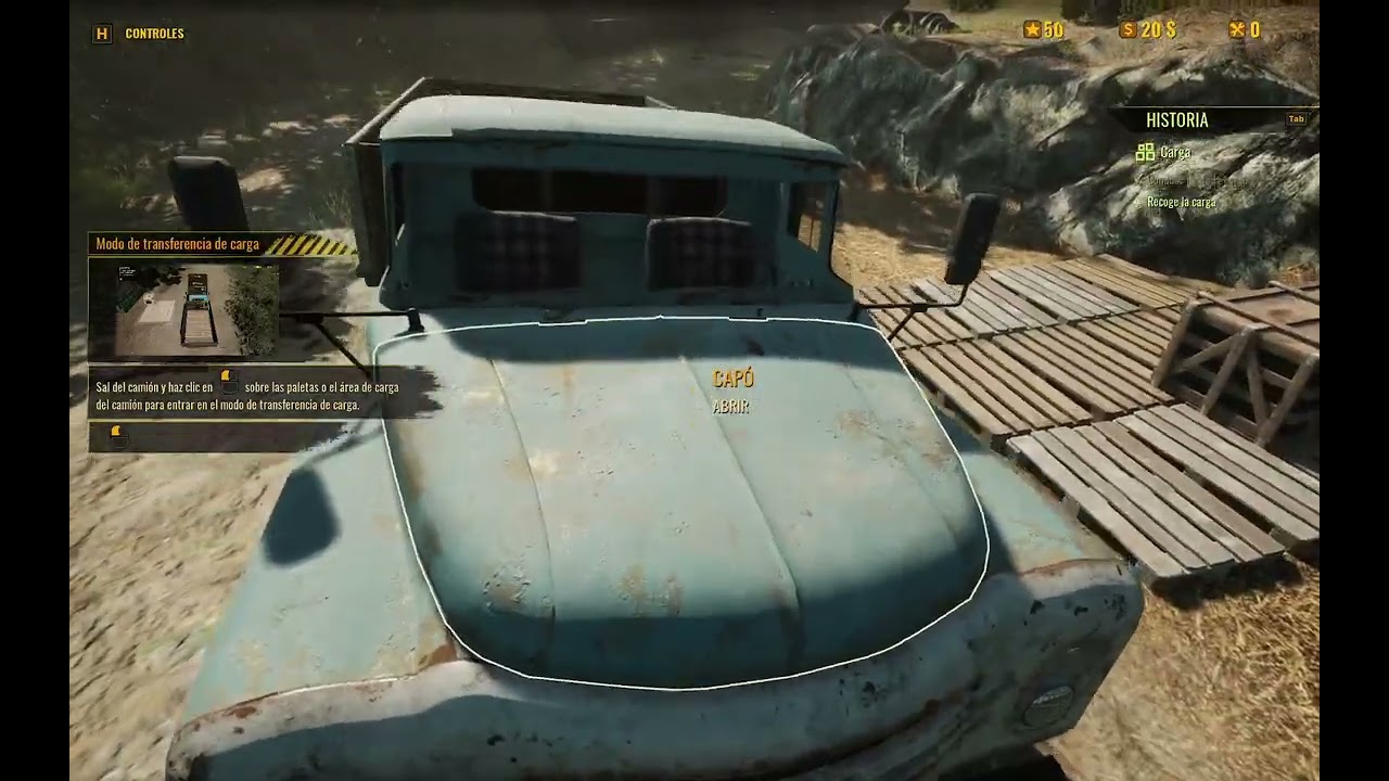 Probando el juego TRUK MECHANIC