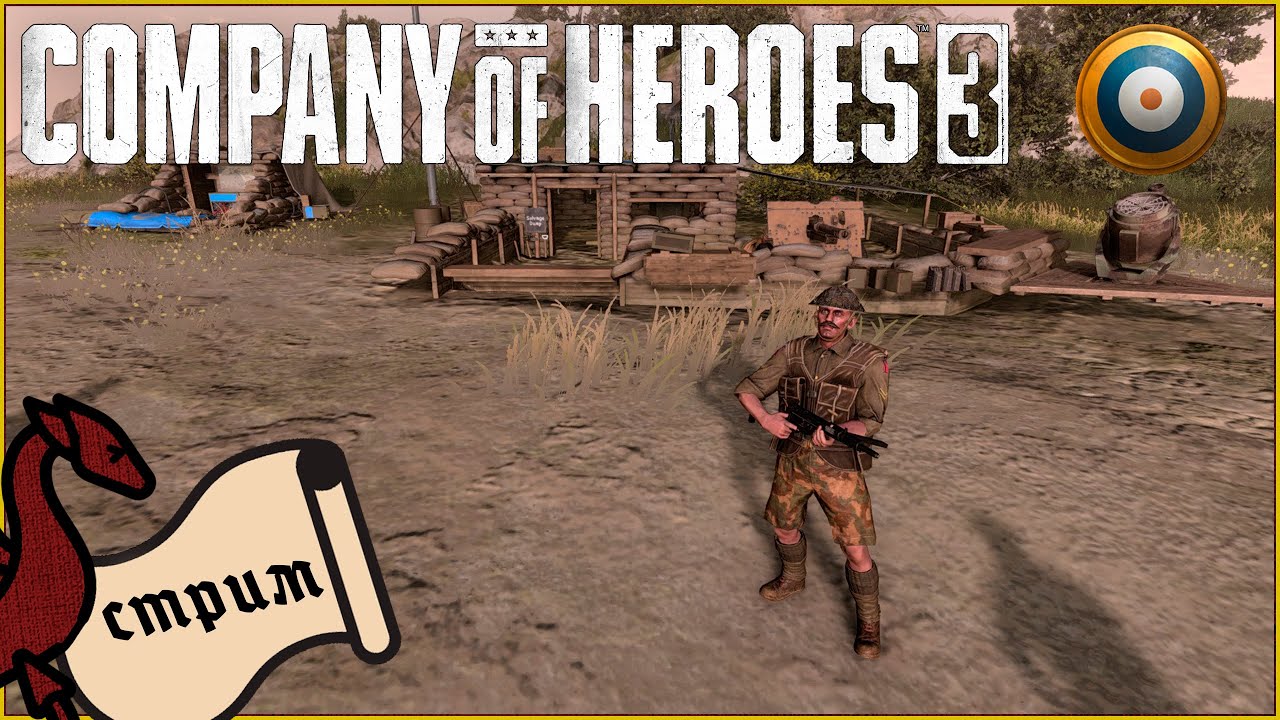 Путь к ТОП 50 за Британию. Совместный стрим с @ReaklyCOH . Часть 33 | CoH 3 #общение #атмосфера