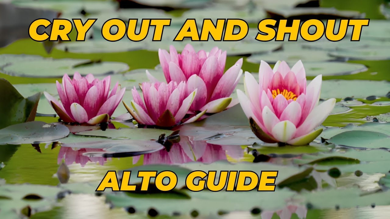 Cry out and shout (Bliss) -   Alto Guide - With lyrics