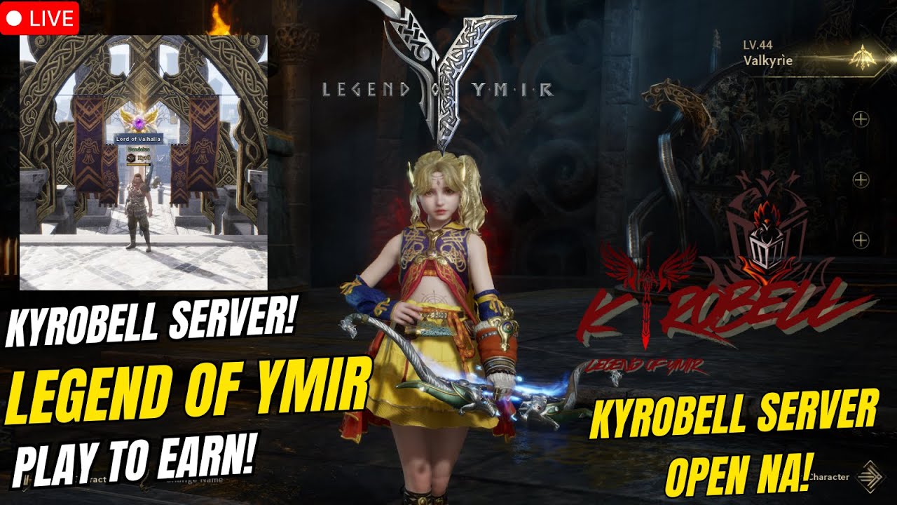 Legend Of Ymir | Kyrobell Partner Server , Day 2! ( Tagalog )