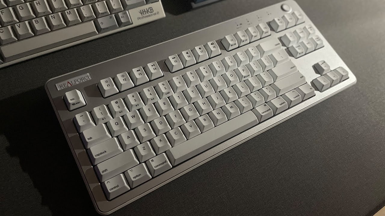 REALFORCE R3 for Macㅣ리얼포스 R3 맥 버전ㅣ텐키리스 실버ㅣ윤활 타건음