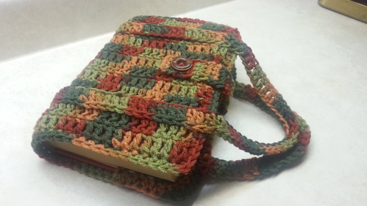 How to Crochet a Bookbag - Multicolor Bookbag