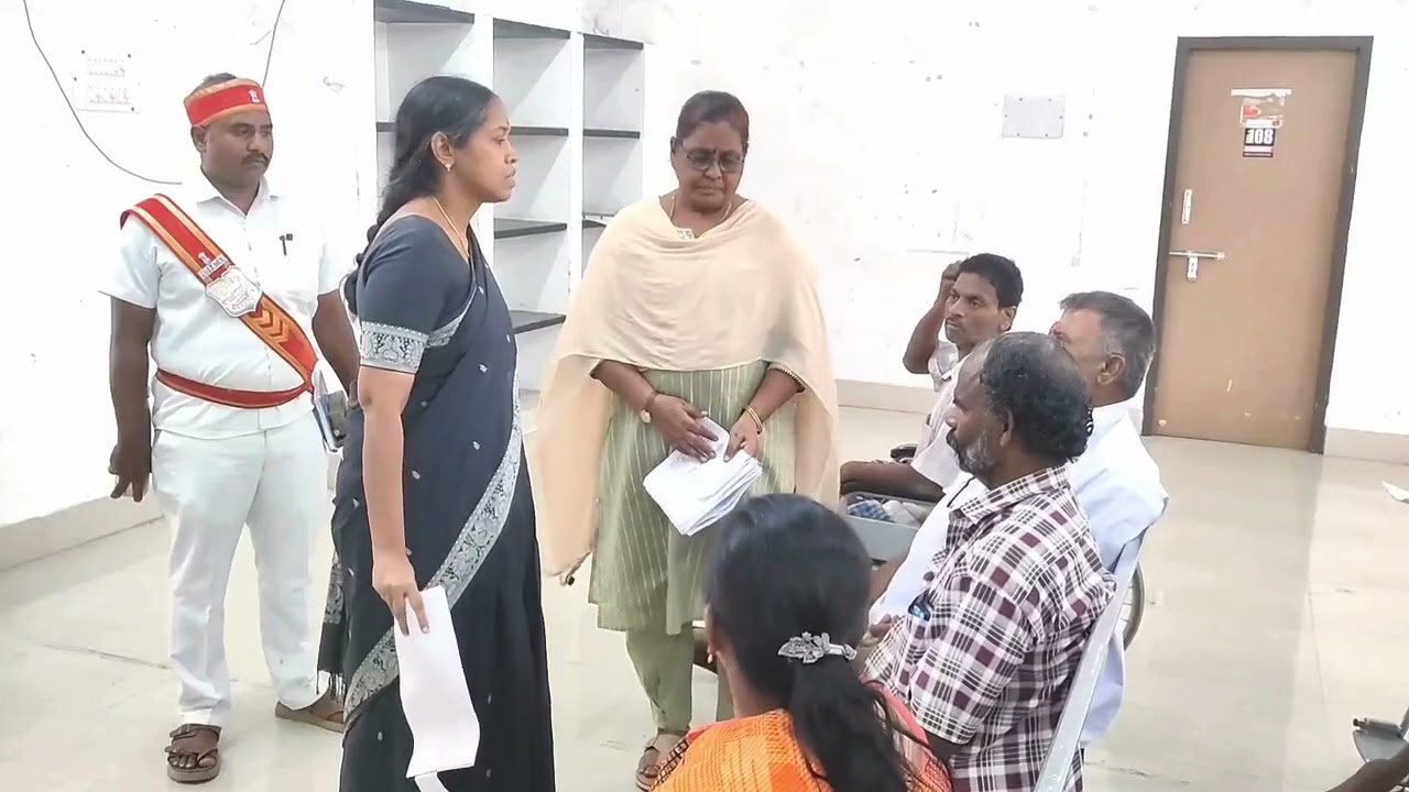 Monday Grievance Day was held under the chairmanship of the District Collector I salem - 1