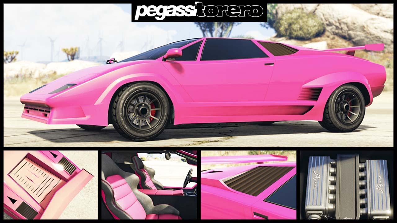 GTA Online:  Обзор нового автомобиля Pegassi Torero