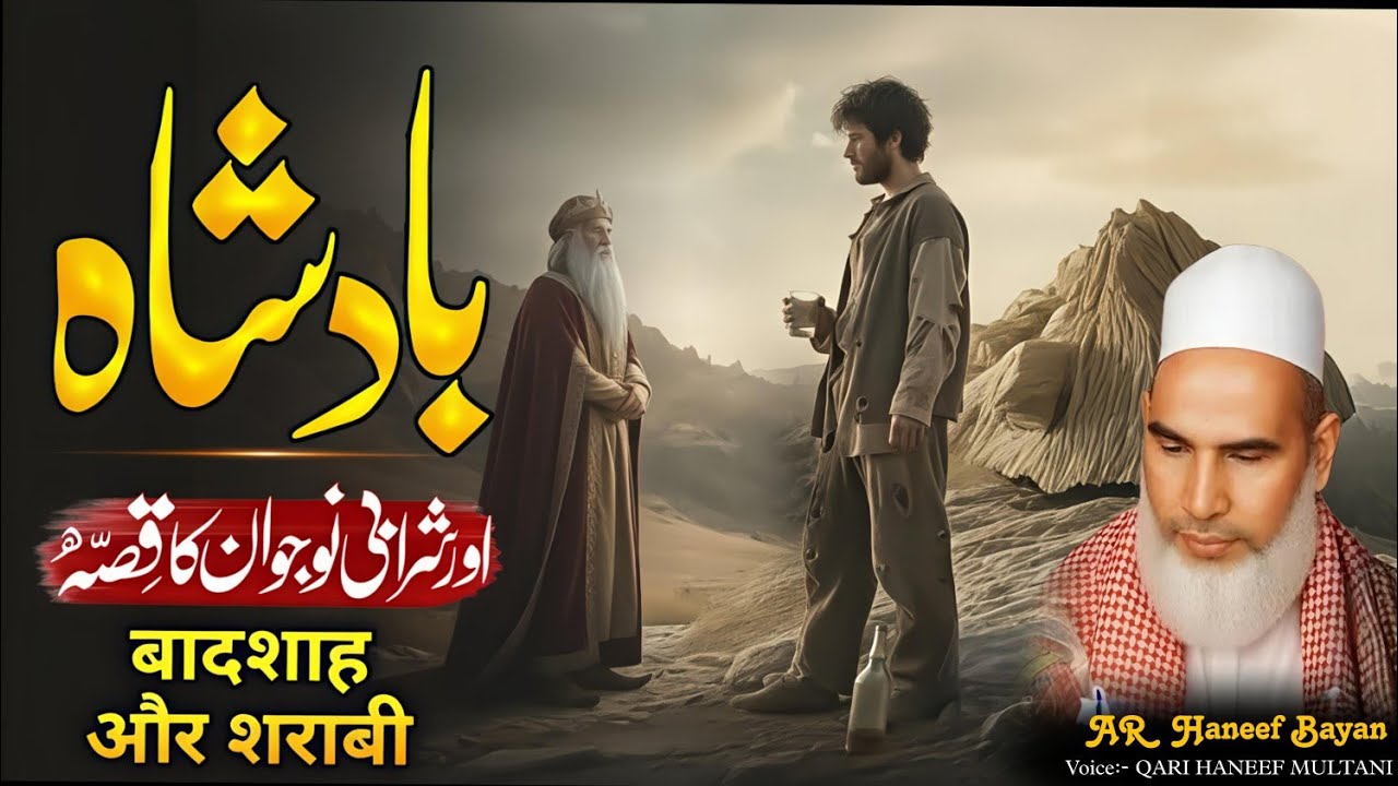 Badshah Aur Sharabi Naujawan Ka Ibratnak Qissa | Dil Hila Dene Wali Kahani | Qari Haneef Multani 