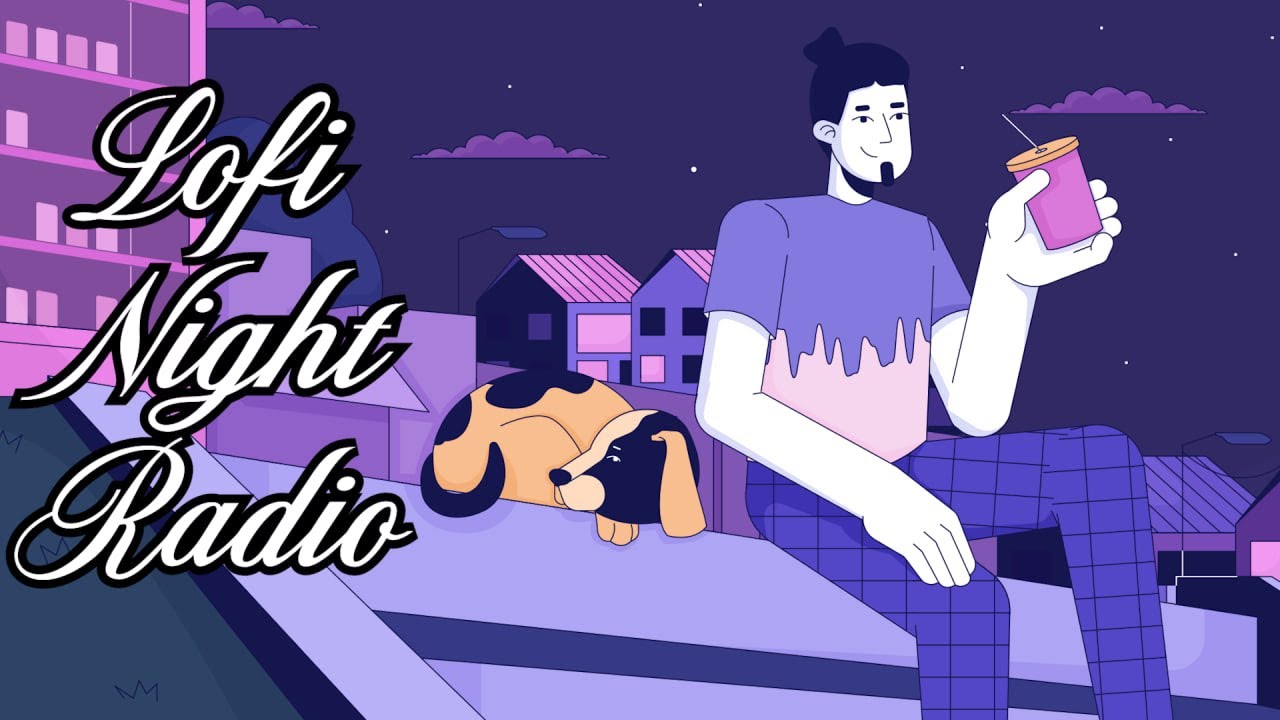 Lofi Night Radio 🌙 12 Hours Chill Beats to Study, Relax & Sleep