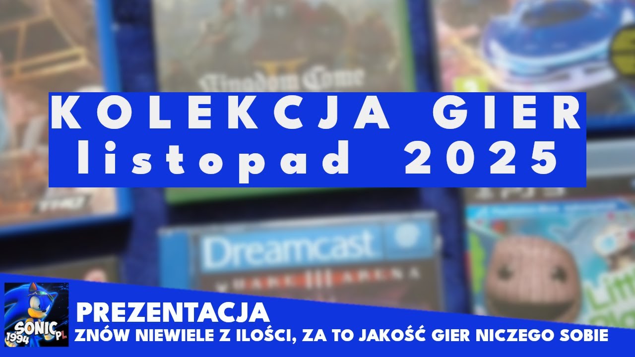 Kolekcja gier na konsole z listopada 2025