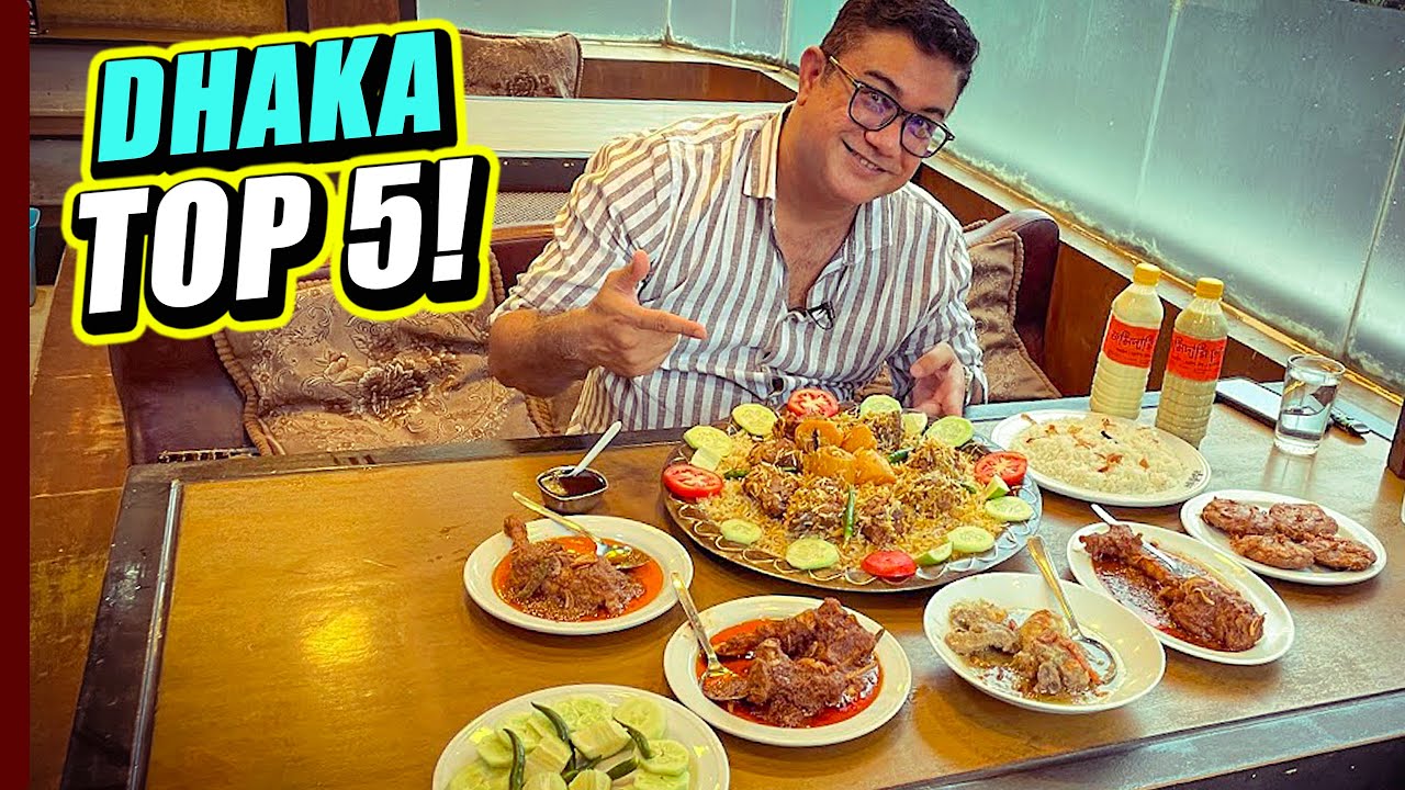 আমার পছন্দের ঢাকার সেরা ৫ বিরিয়ানি 👌 | BEST Biryani in Dhaka
