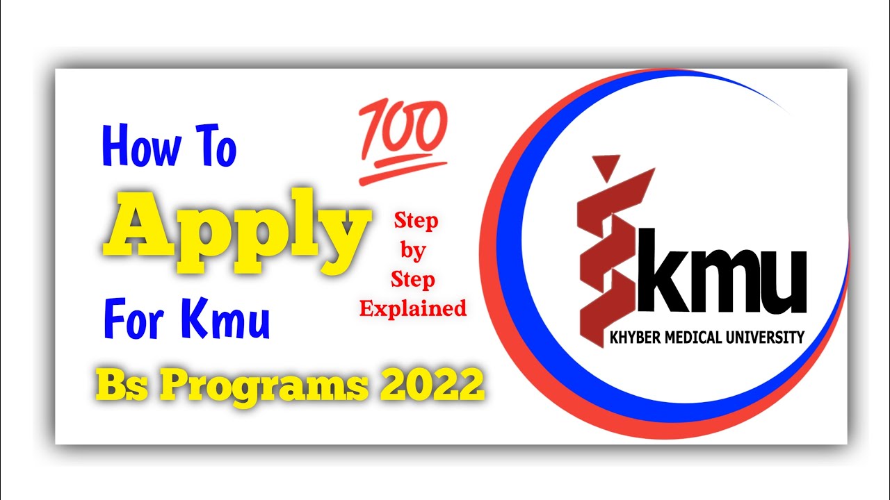 How to apply for kmu bs programs 2022 | kmu online apply step by step explained