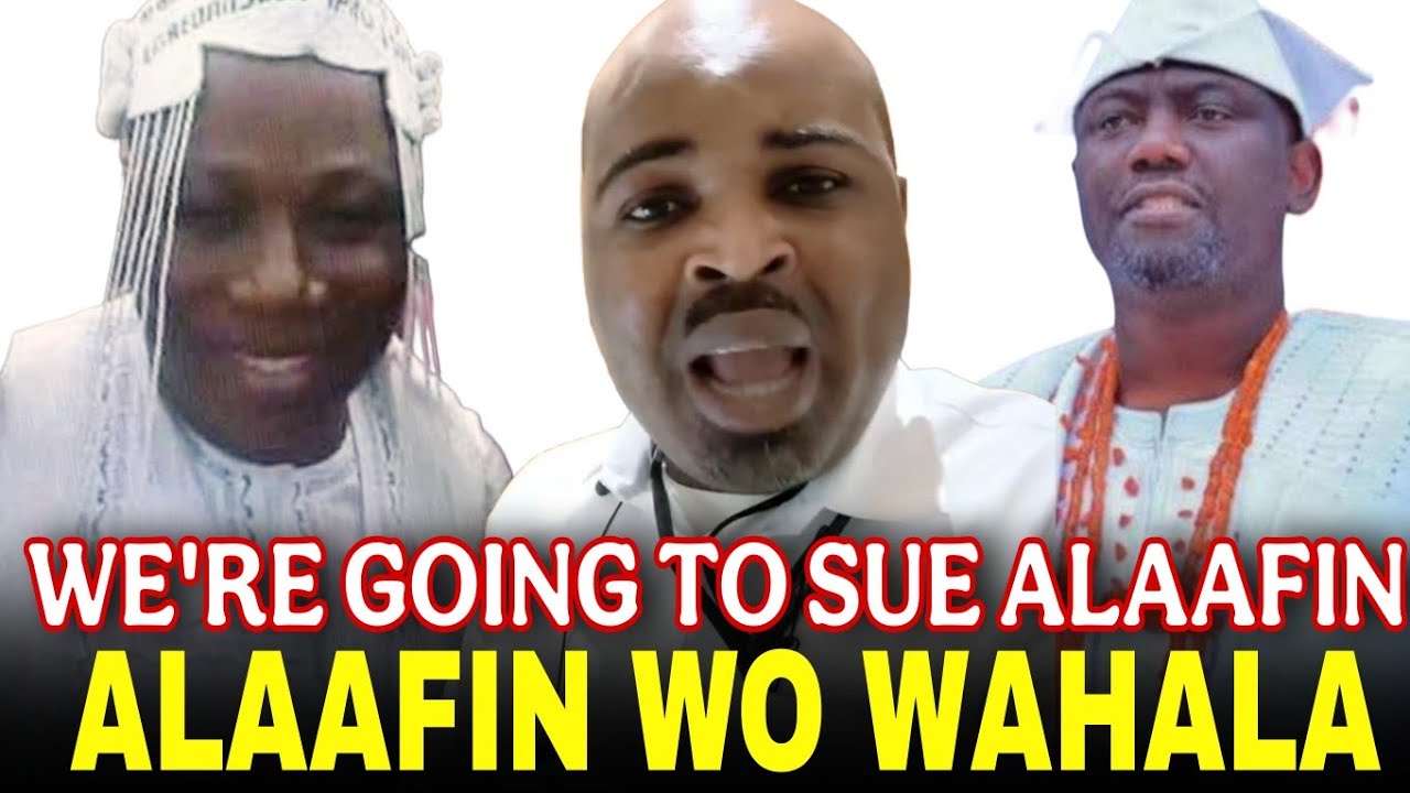 LOBATAN!! ALAAFIN WO WAHALA!! AWON OMO IFE SETAN LATI PE ALAAFIN OYO LEJO LORI ORO ADE ALADIKUN
