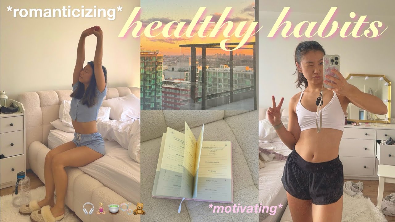 how to romanticize your routine for summer *get motivated!* 🧘🏻‍♀️🌟🎀 healthy habits & aesthetic vlog
