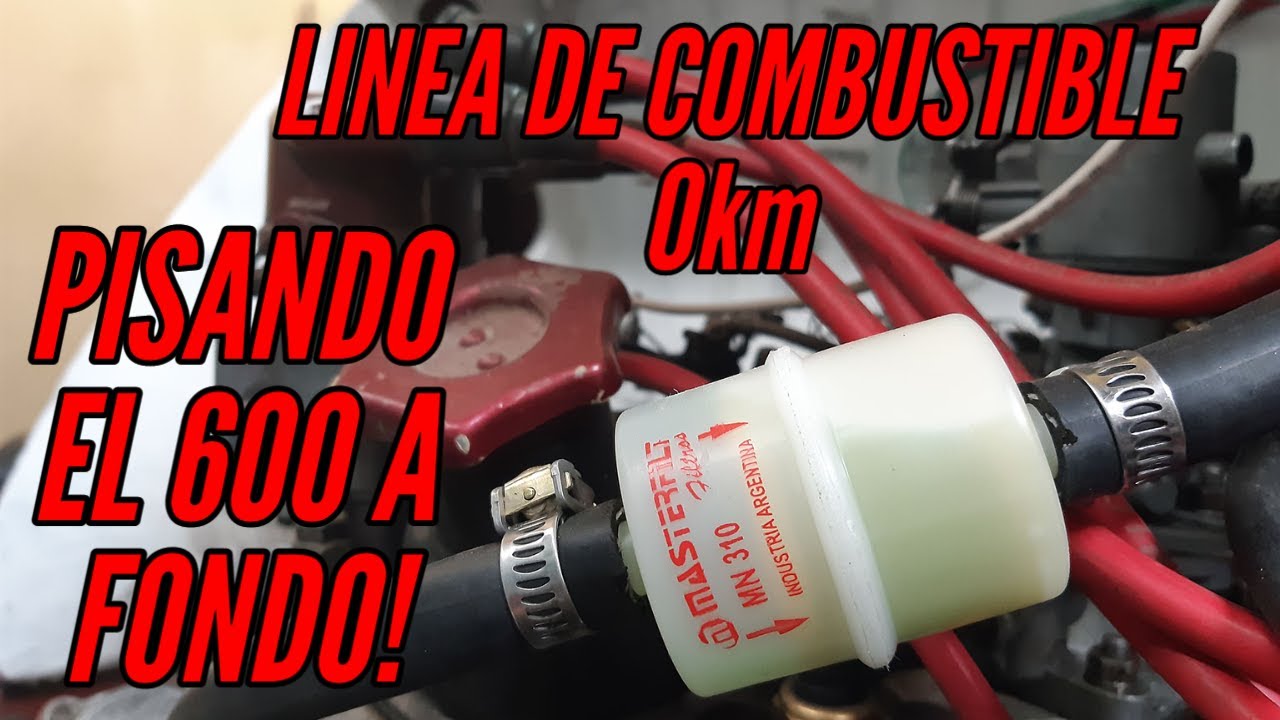 Linea de combustible nueva para el Fiat 600 y una vuelta por el barrio!