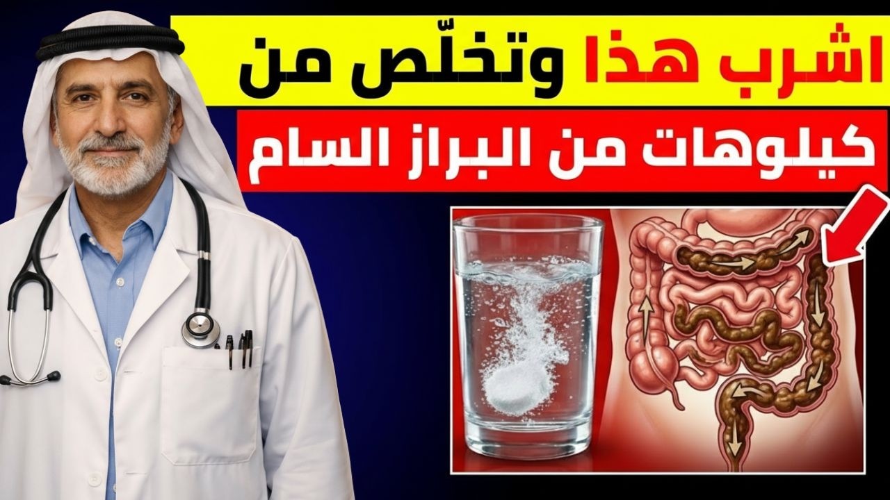 هذا ينظّف القولون من الغازات والبراز أفضل من أي دواء! تنظيف طبيعي وسريع من أول استخدام