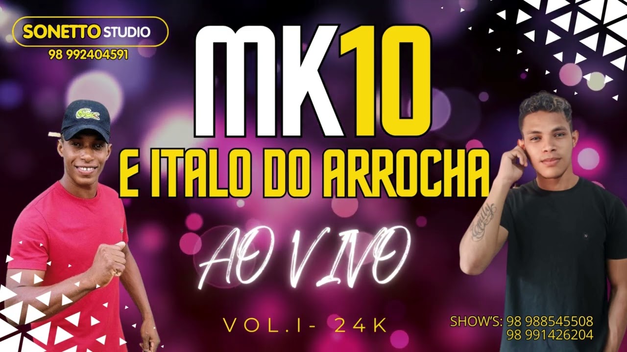 MK10 E ITALO DO ARROCHA VOL1/repertório24k