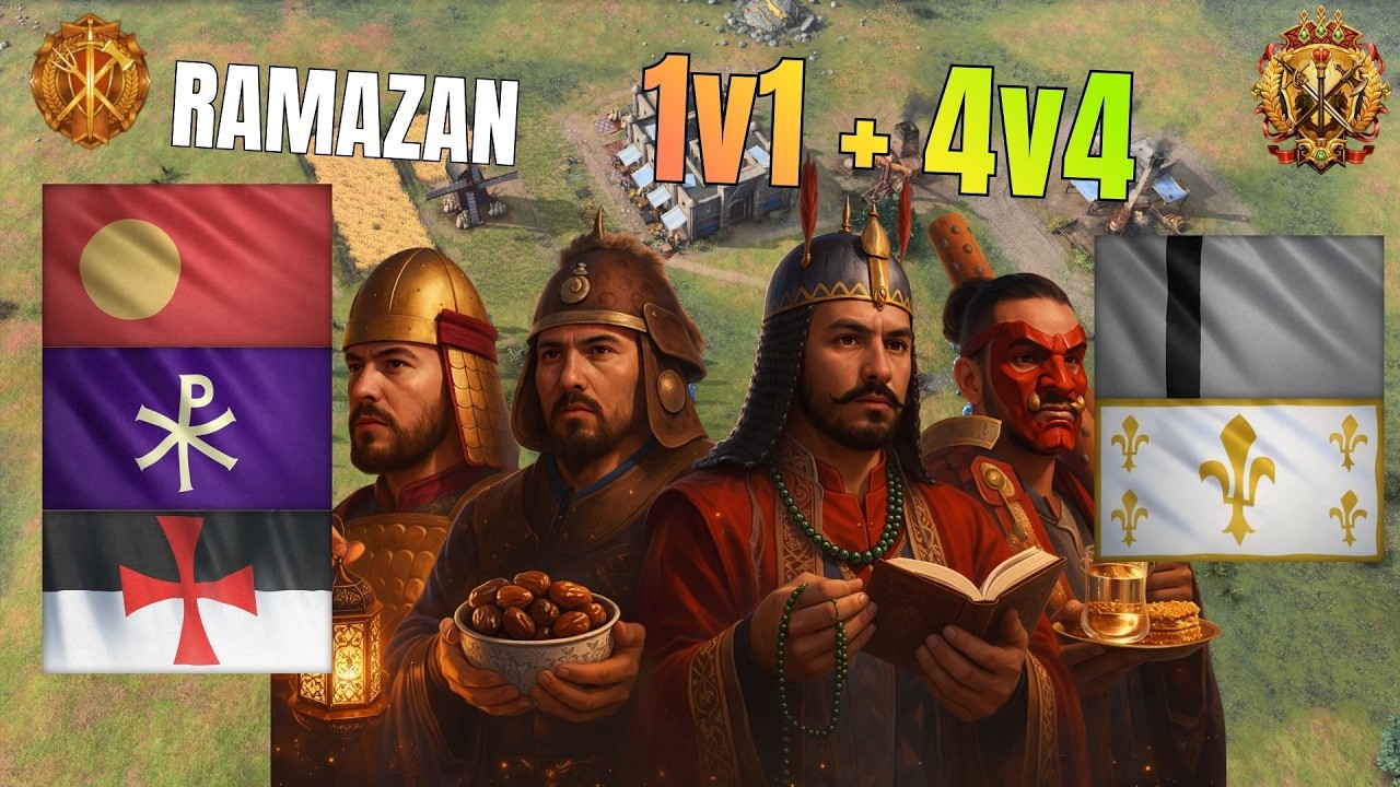 Ramazanda Zafer Getiren Maçlar Canlı Yayında | Age of Empires IV ​