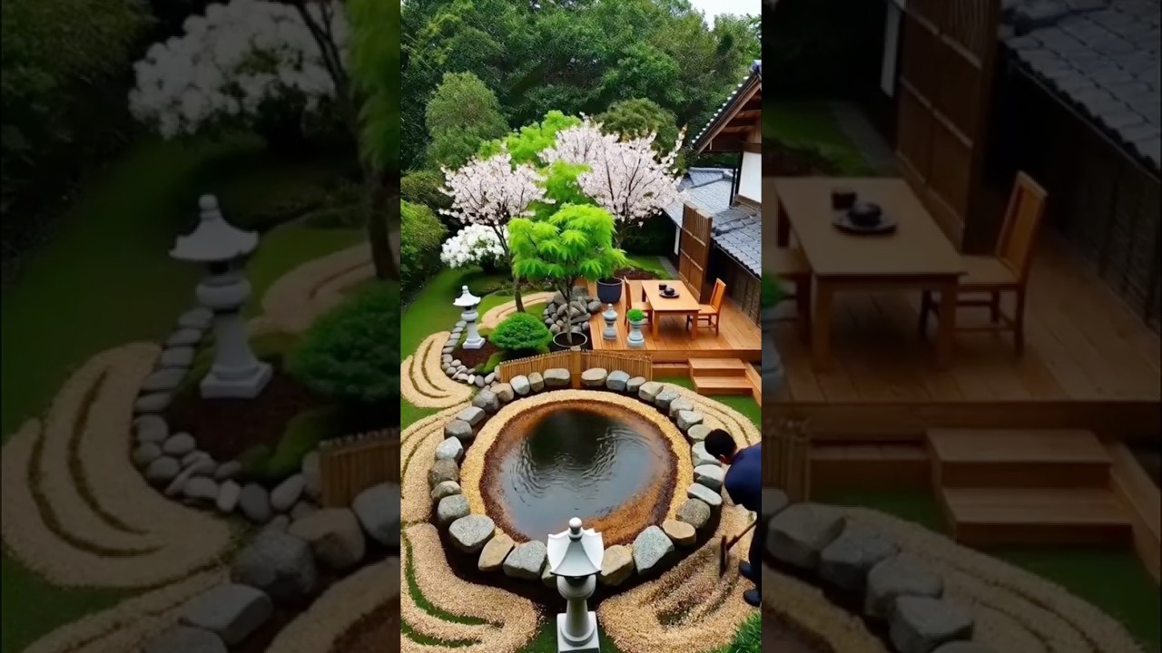 Satisfying garden transformation 🌿Relax, breathe, and enjoy the beauty of nature at home.