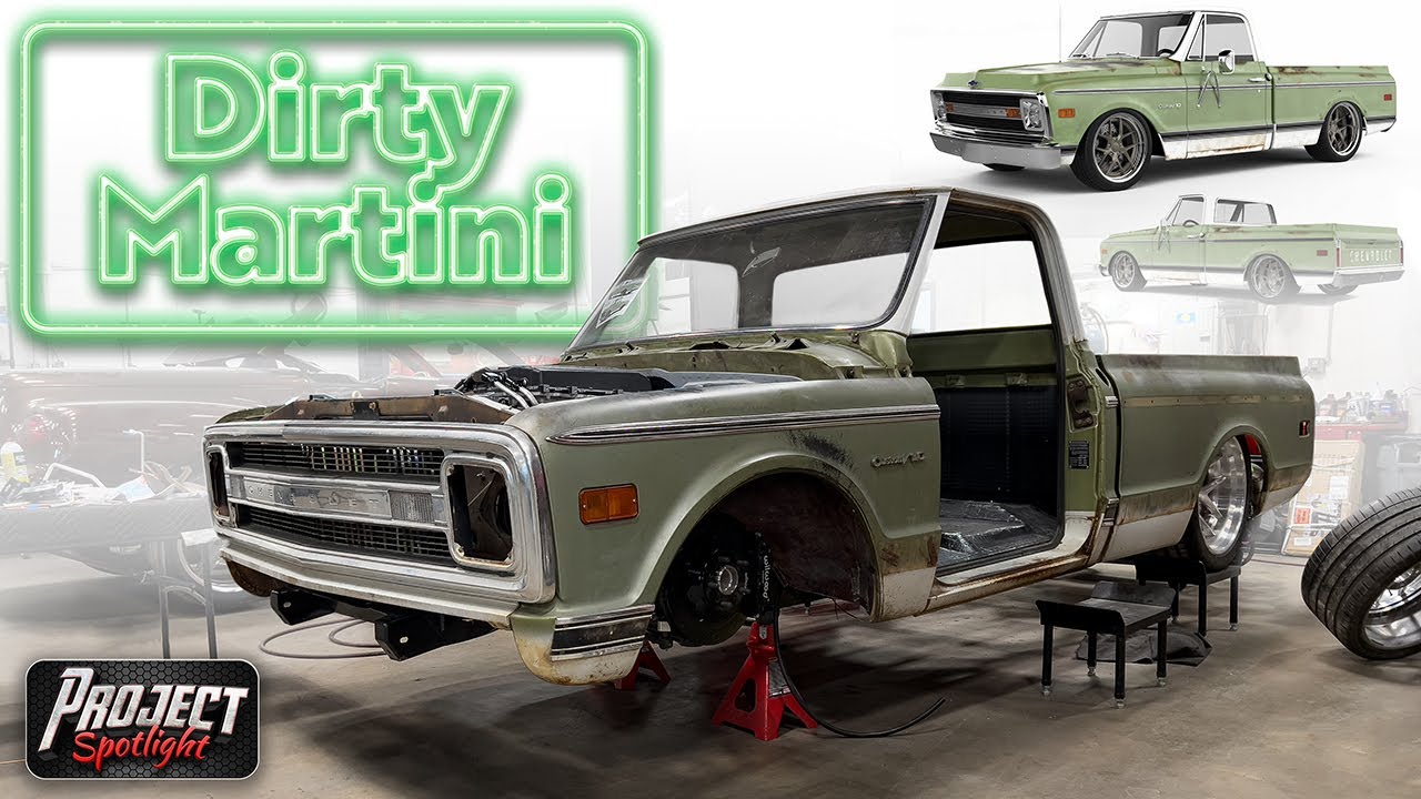 70 Chevrolet C10 • «Грязный мартини» • Проект в центре внимания