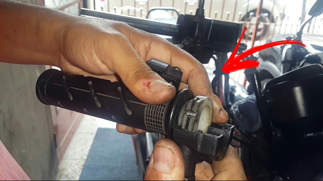 Oque fazer se cabo do acelerador da moto quebrar