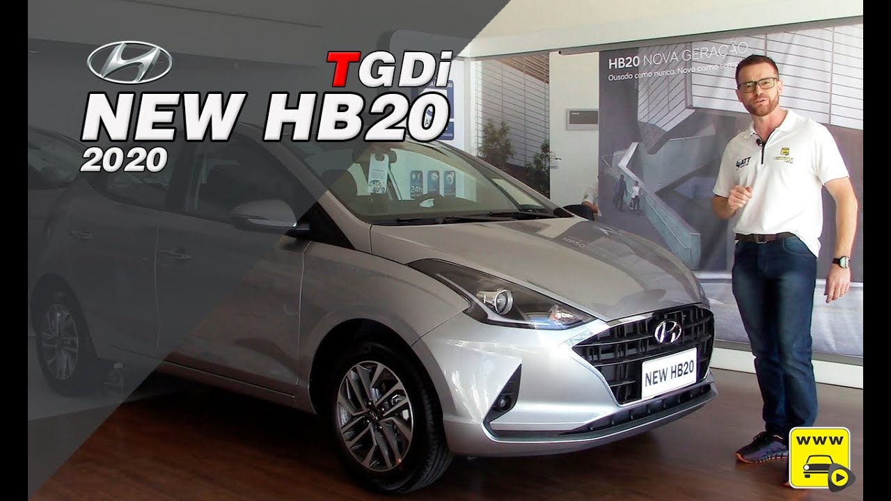 NOVO HYUNDAI HB20 1.0 Turbo TGDI Top de Linha nos mínimos detalhes