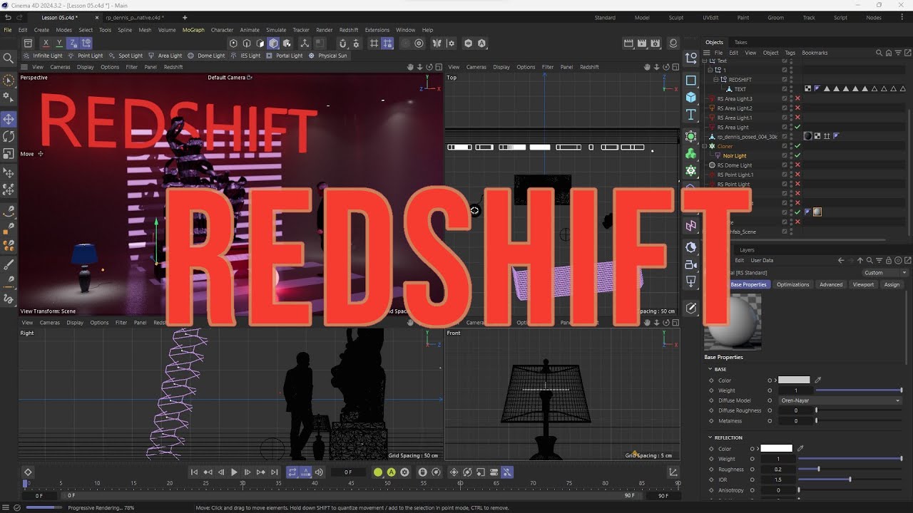 REDSHIFT - Lezione 00 - Introduzione, Requisiti, Caratteristiche, Integrazioni, Scarica e Installa
