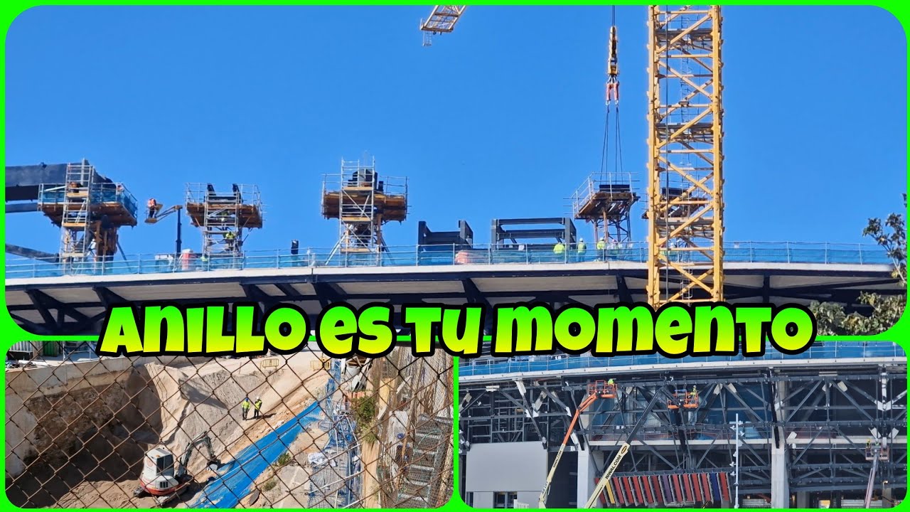 🔴OBRAS CAMP NOU (30 de Marzo)⚠️Se vienen avances en el anillo