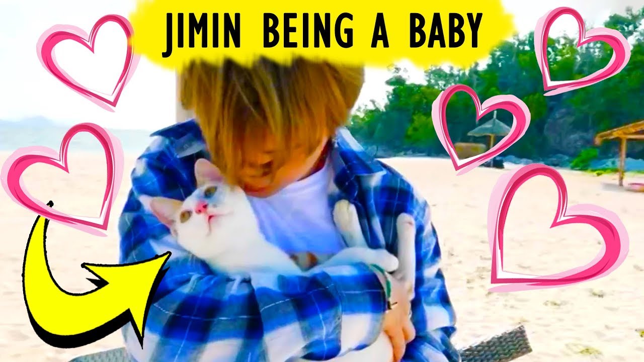 [BTS] JIMIN BEING A CUTE BABY ❤️ | Bangtan Boys