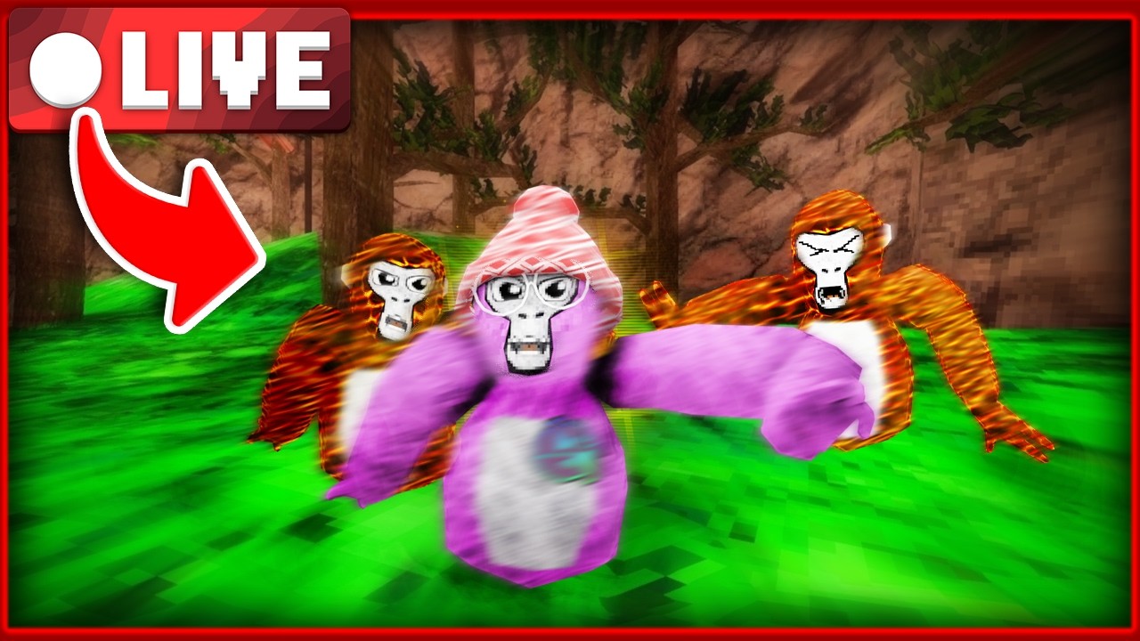 🔴Gorilla Tag W/ Fans And Donate To Help Me Save For VidCon!🔴