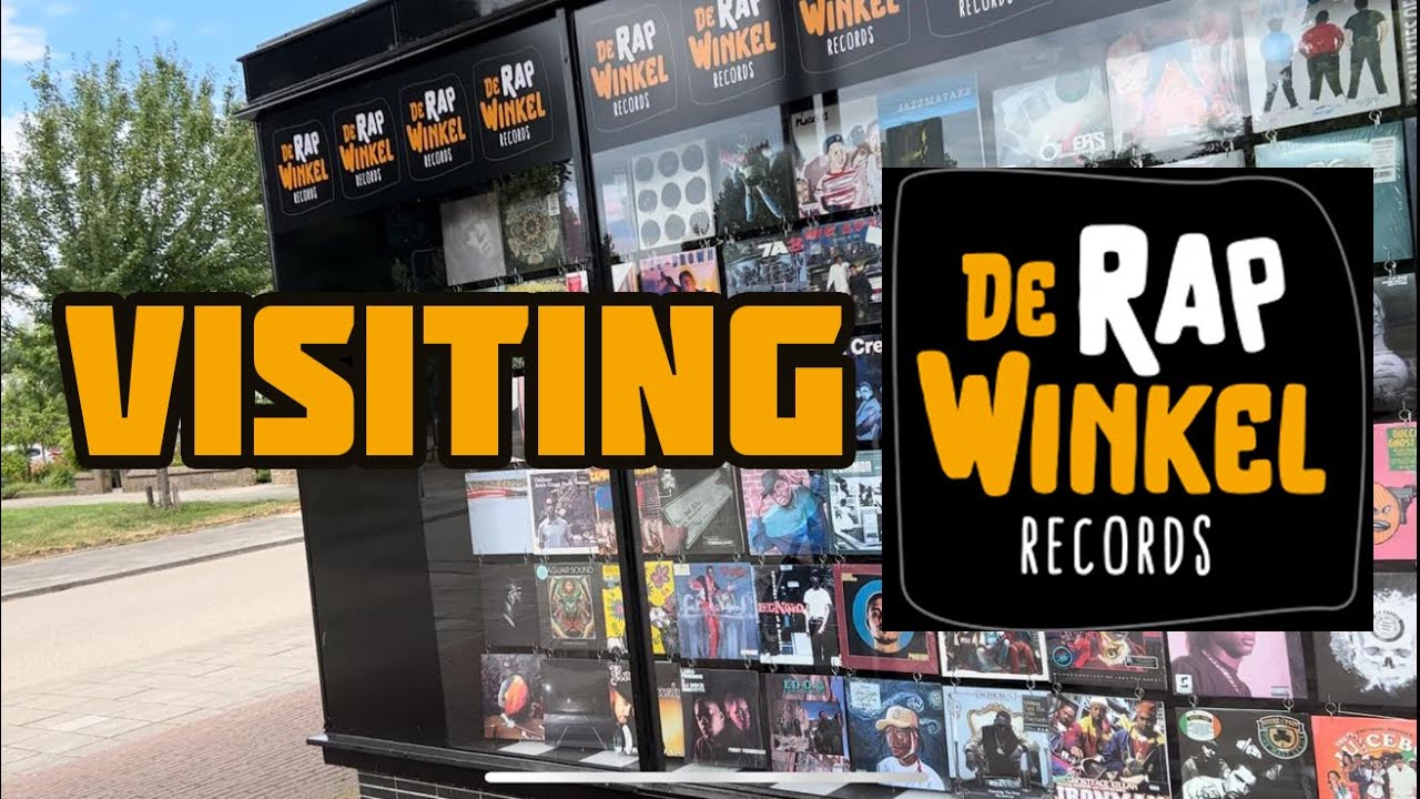 Visiting DeRapWinkel Record Store!