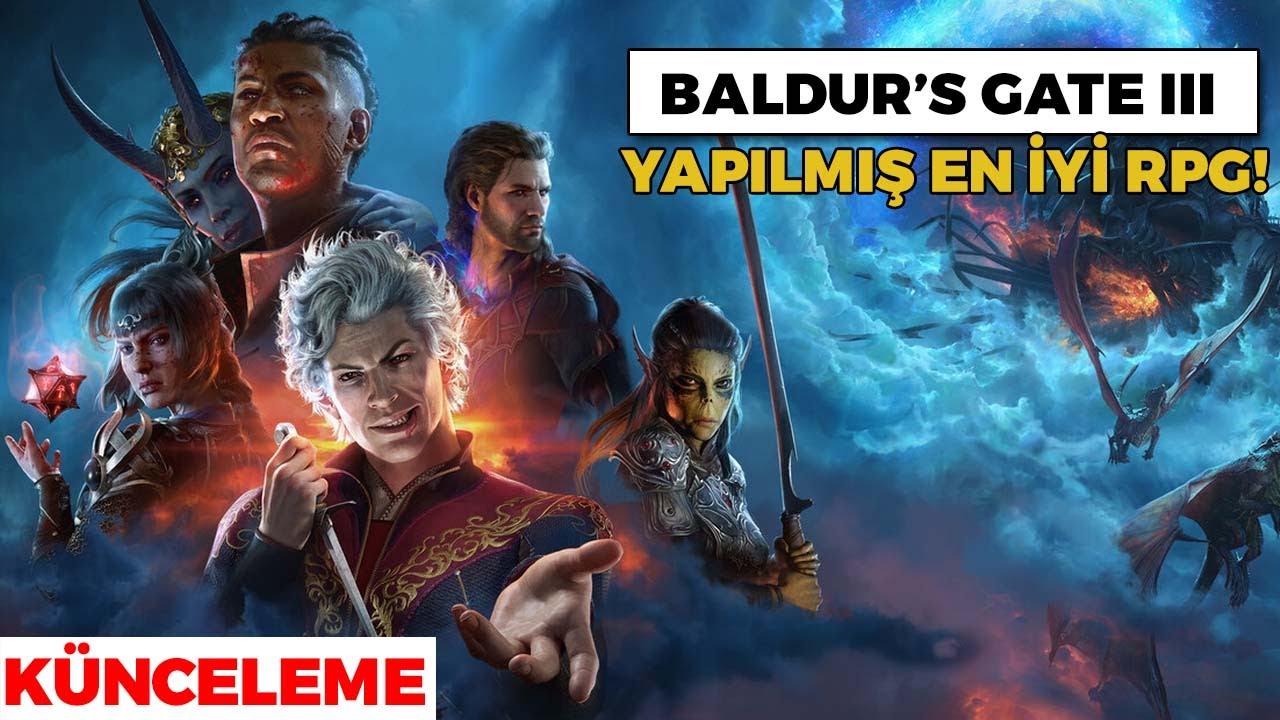 Yapılmış En İyi RPG! Baldur's Gate 3 #işbirliği
