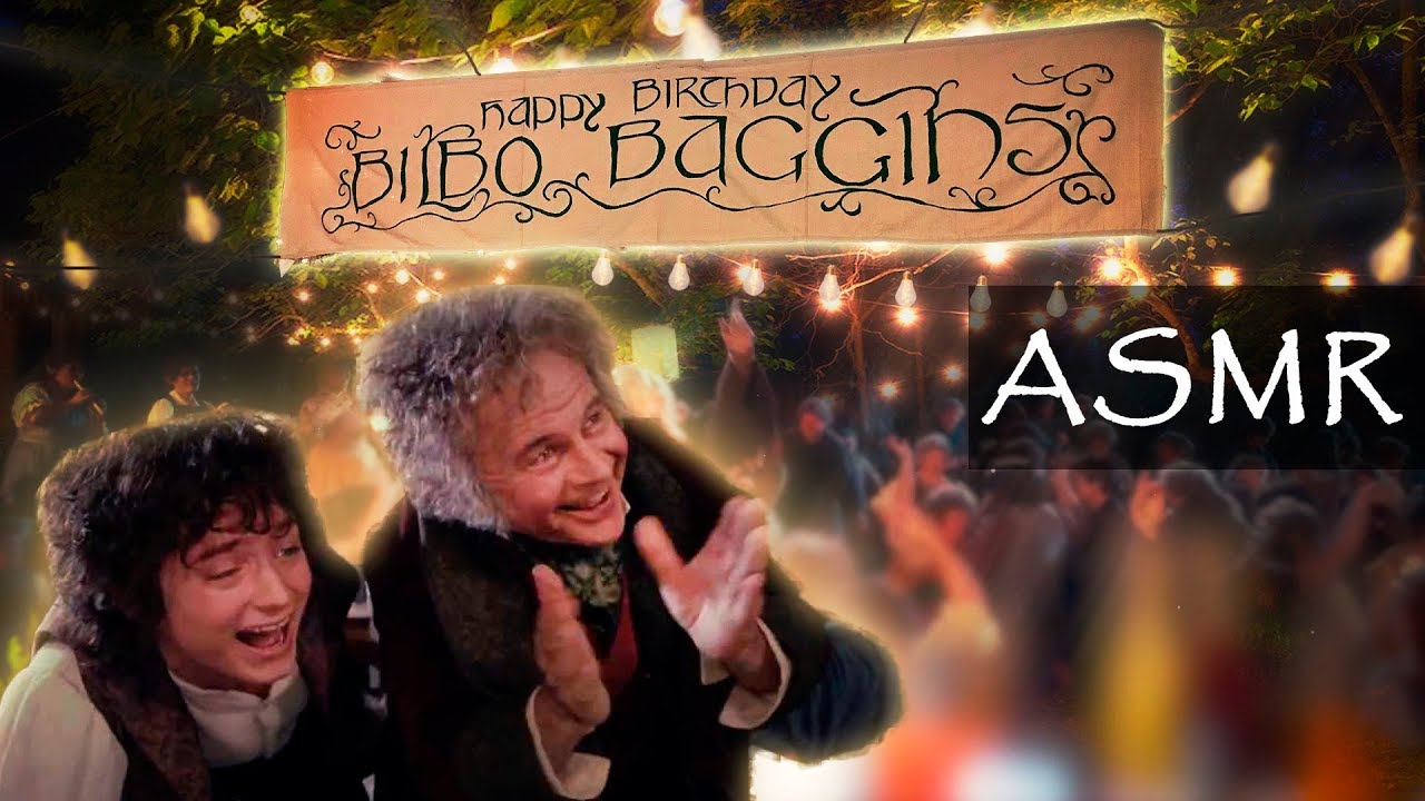 Bilbo's Birthday Party ◎ Hobbit & LOTR Ambience [ASMR] The shire
