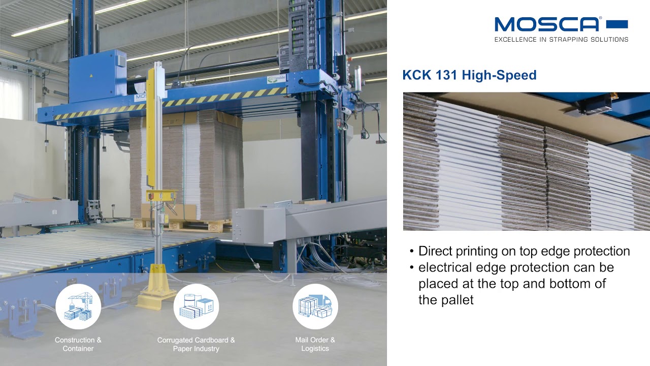 Mosca KCK 131 High Speed with WRF-L - Example Application