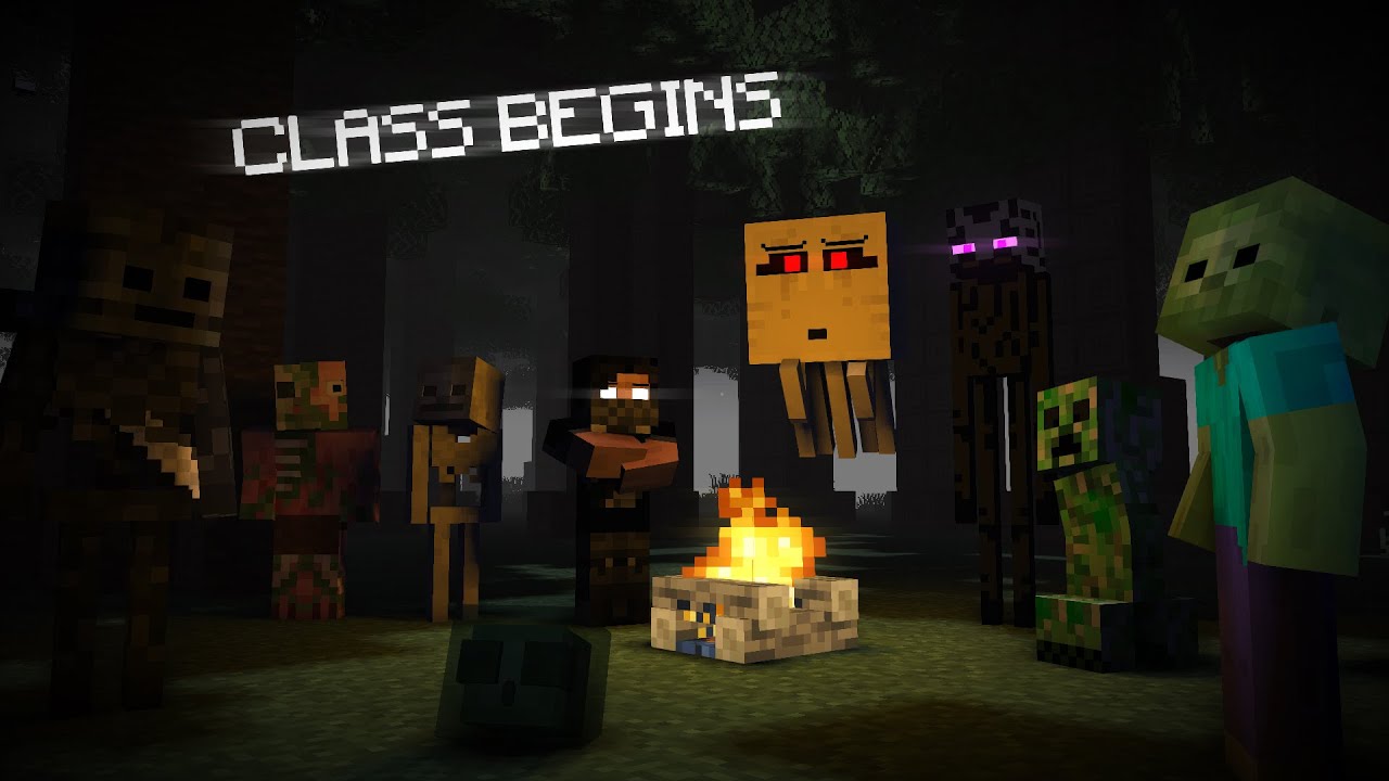 Monster School Story - Class Begins [Minecraft Animation]