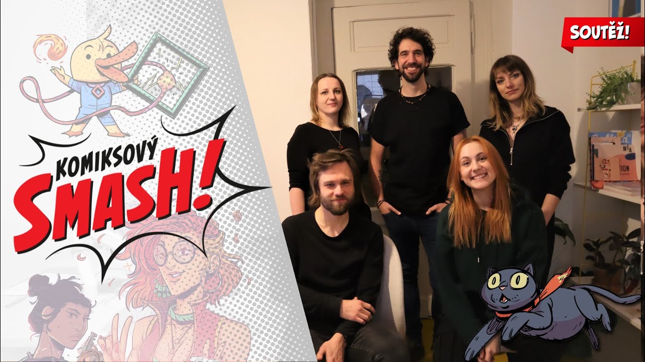 SUPRO: Jak se @Natyla ocitla v českém komiksu o hrdinech na dluh? - Komiksový SMASH! S4E15 (SOUTĚŽ)
