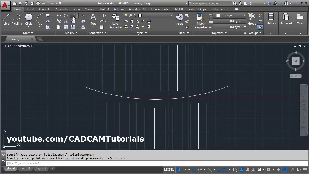 AutoCAD Extend All Lines | AutoCAD Extend Fence | AutoCAD Extend Multiple Lines