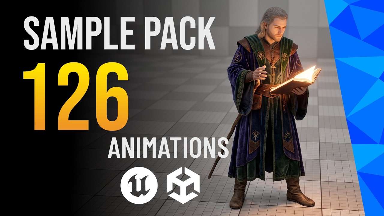Animation Pack: MC Sample - Motion Capture Animation for Games