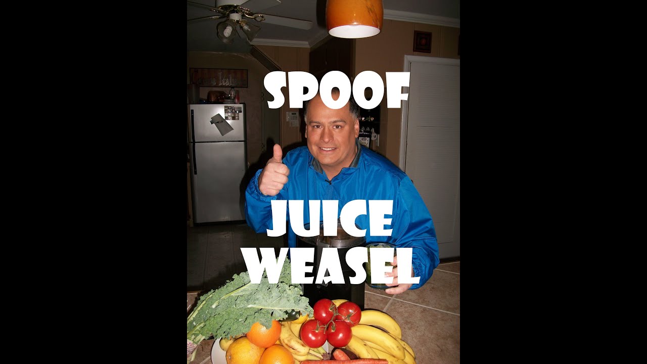Jim Carrey SPOOF Juice Weasel 9000
