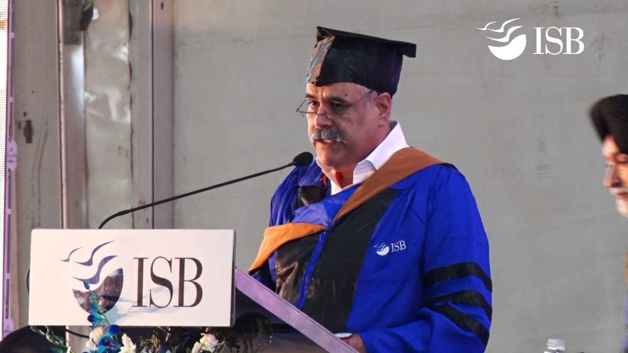 ISB Graduation Day 2016 | PGP 2016 & MFAB 2015 | Chief Guest's Address