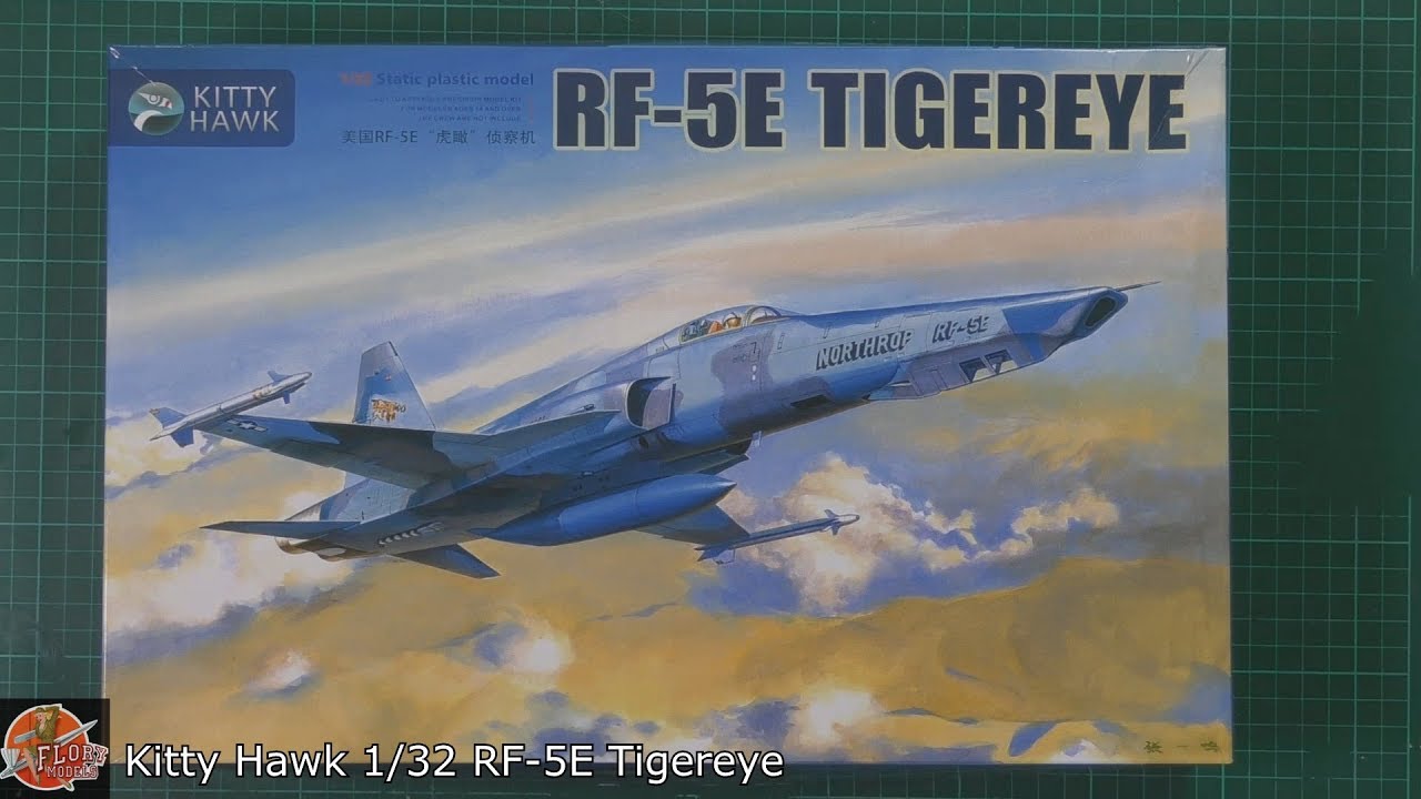 Kitty Hawk 1/32 RF-5E Tigereye review