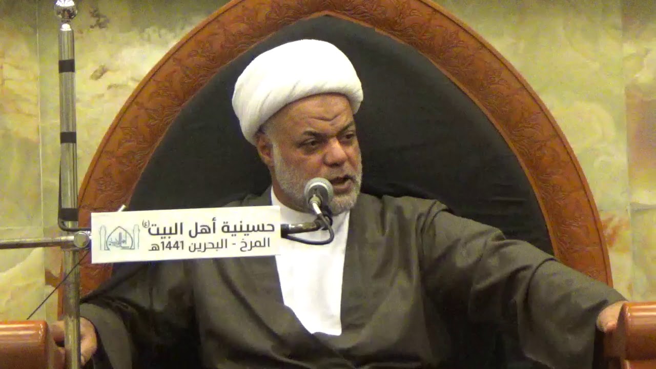 تعلم من العباس كيف تكون صاحب بصيرة. - الشيخ  أيوب البحراني - ليلة 7 محرم 1441هـ