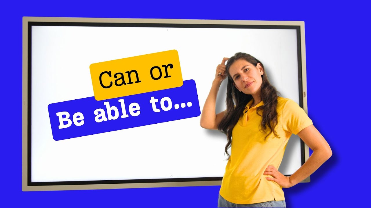 Can or Be able to: cosa significano e cosa è meglio utilizzare