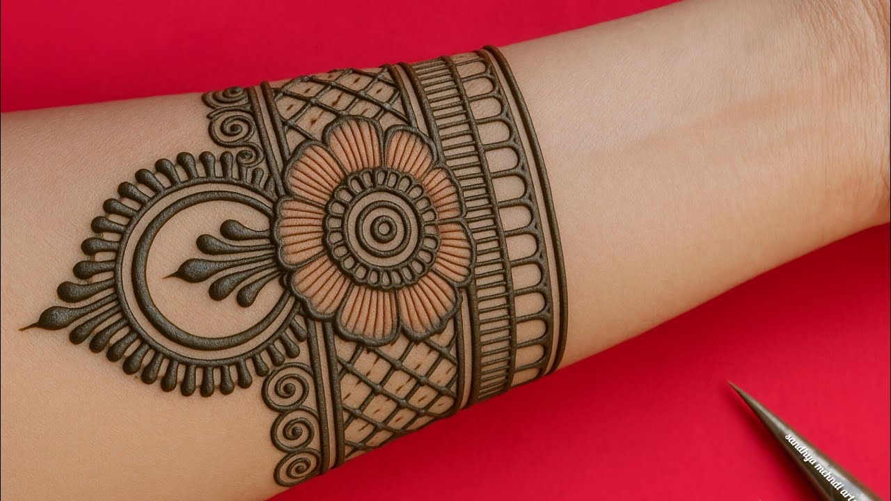 simple mehndi design front hand | mehandi design | mehndi design | mehndi designs | cone designs