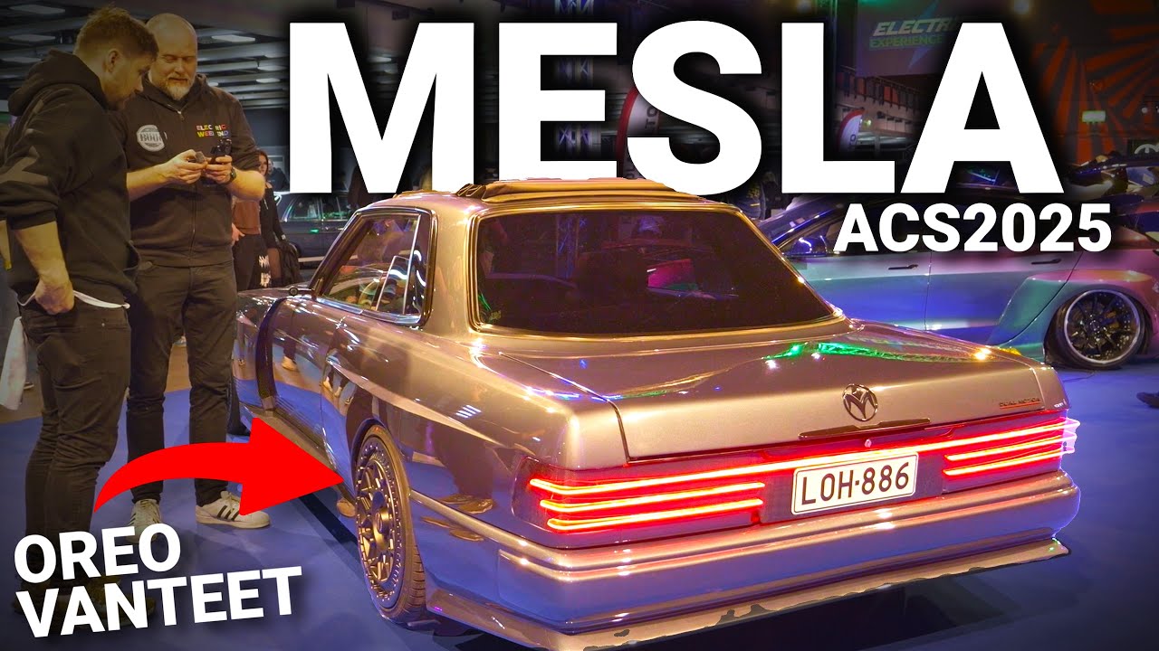 664. MAHTAVA MESLA ja muut America Car Shown sähköautot!