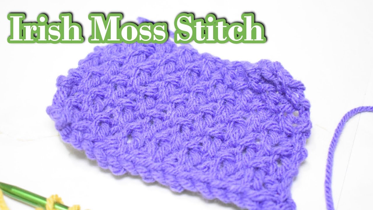 How to Knit the Irish Moss Stitch