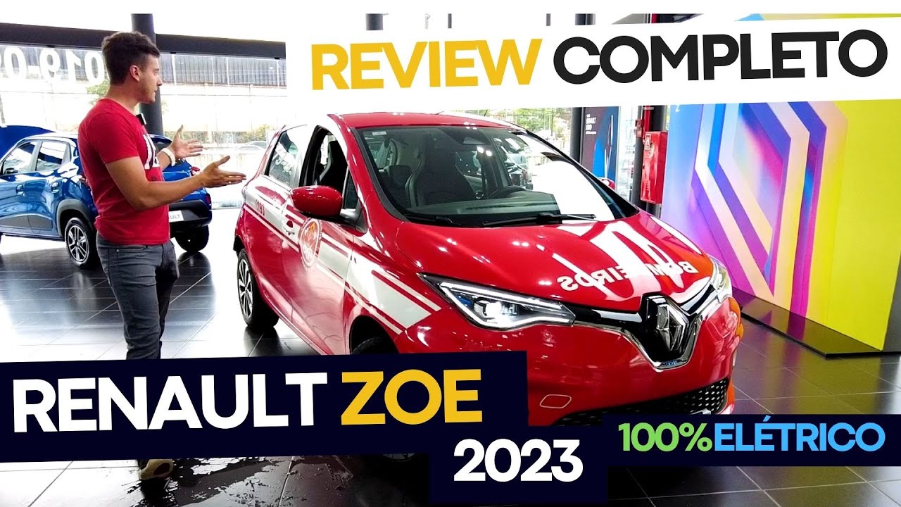 Renault Zoe Elétrico 2023 - Review e Avaliação Completo