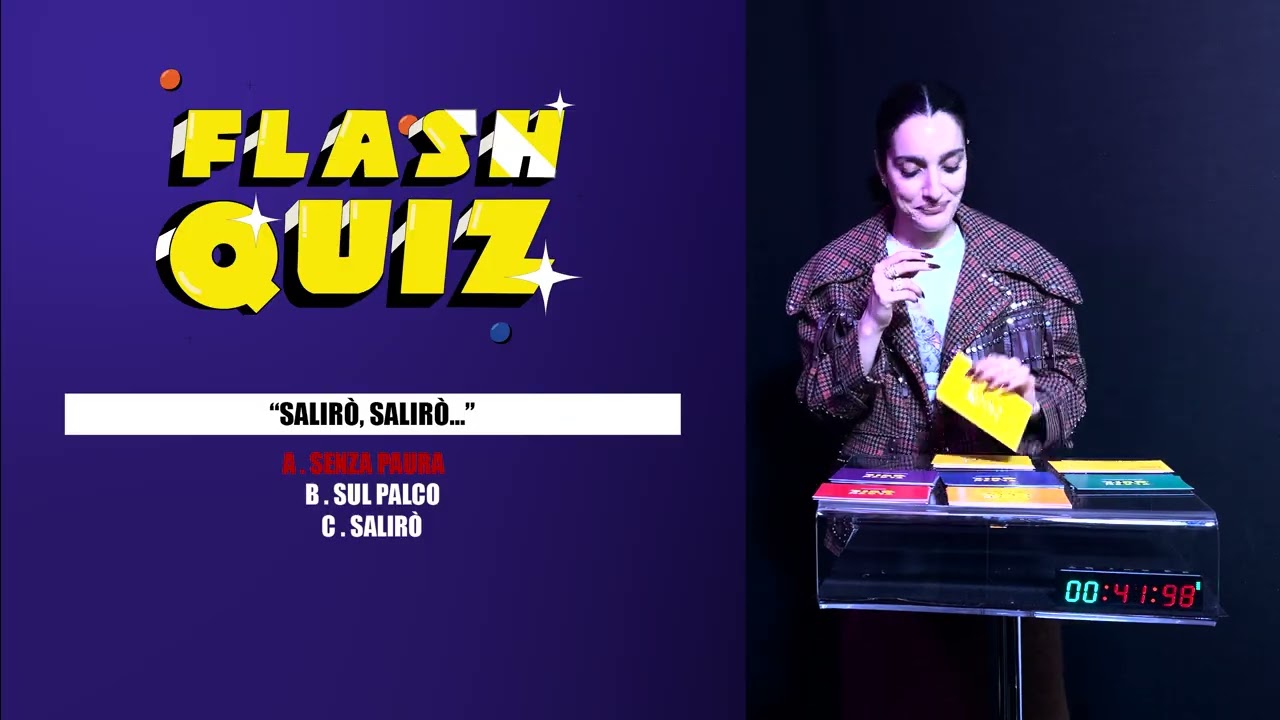 Completa la frase della canzone italiana con Levante | Flash Quiz ⚡️