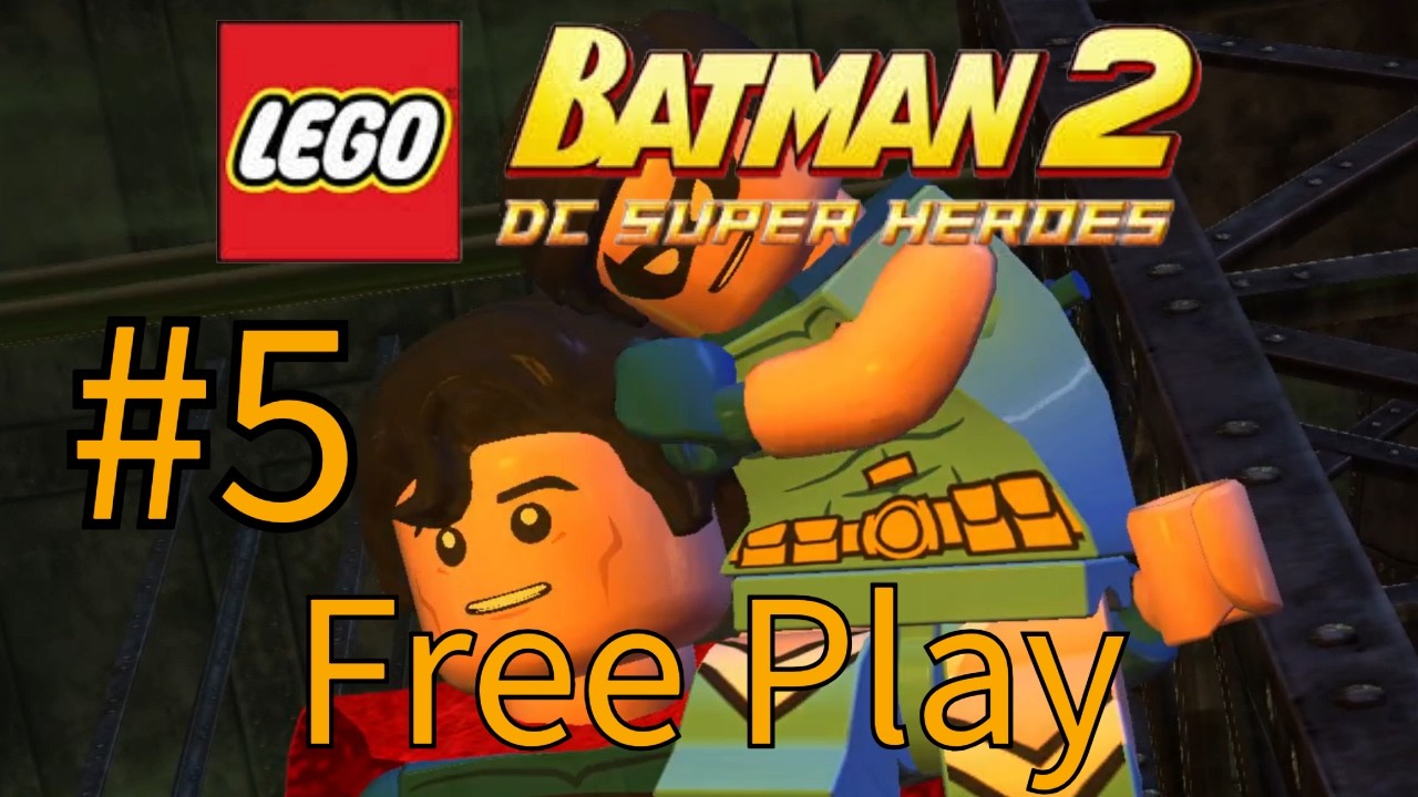 Lego Batman 2 (Steam) - Free Play Part 5 - Chemical Crisis