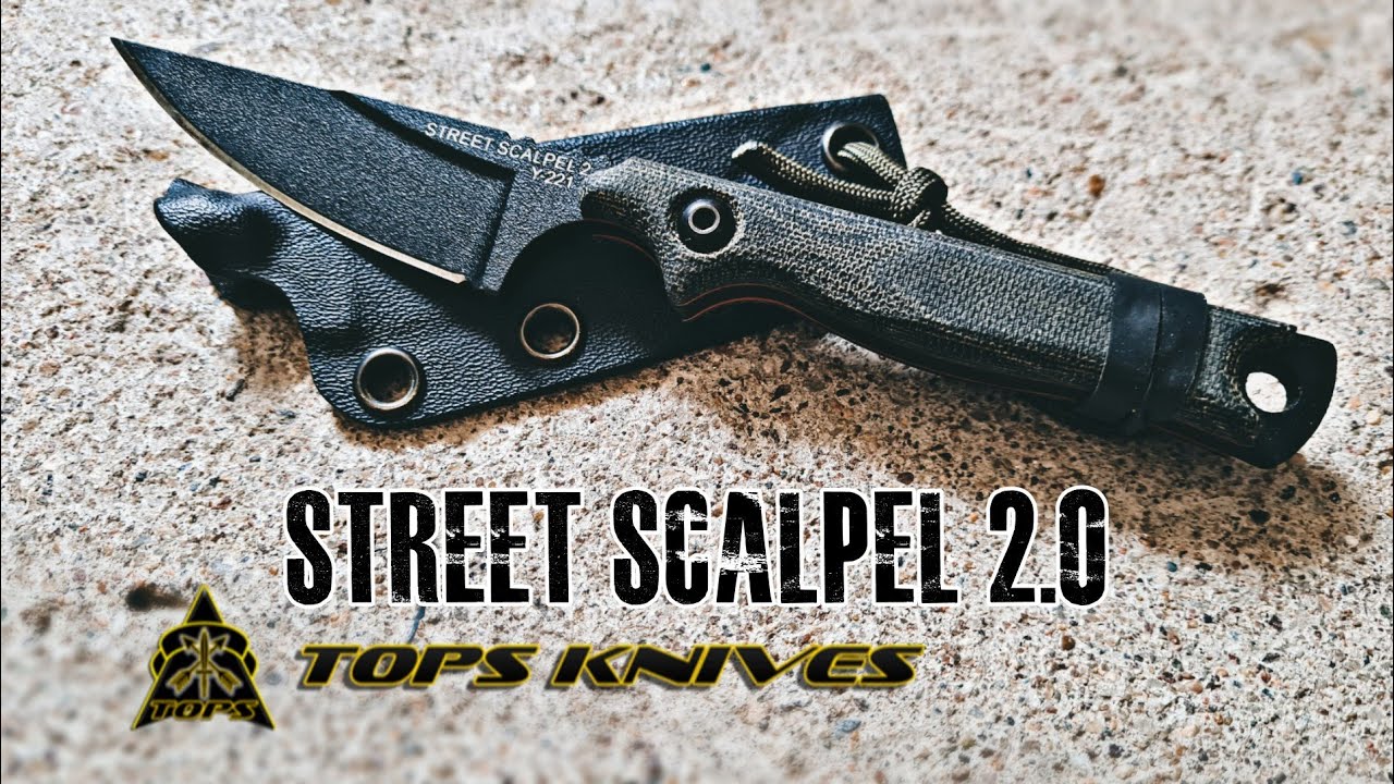Street Scalpel 2.0 Tops Knives // Une érgonomie de fifou