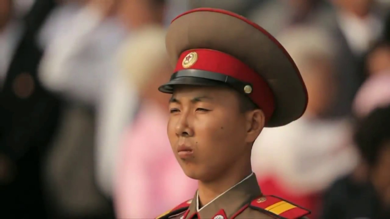 I put the Panem anthem over north koreans marching