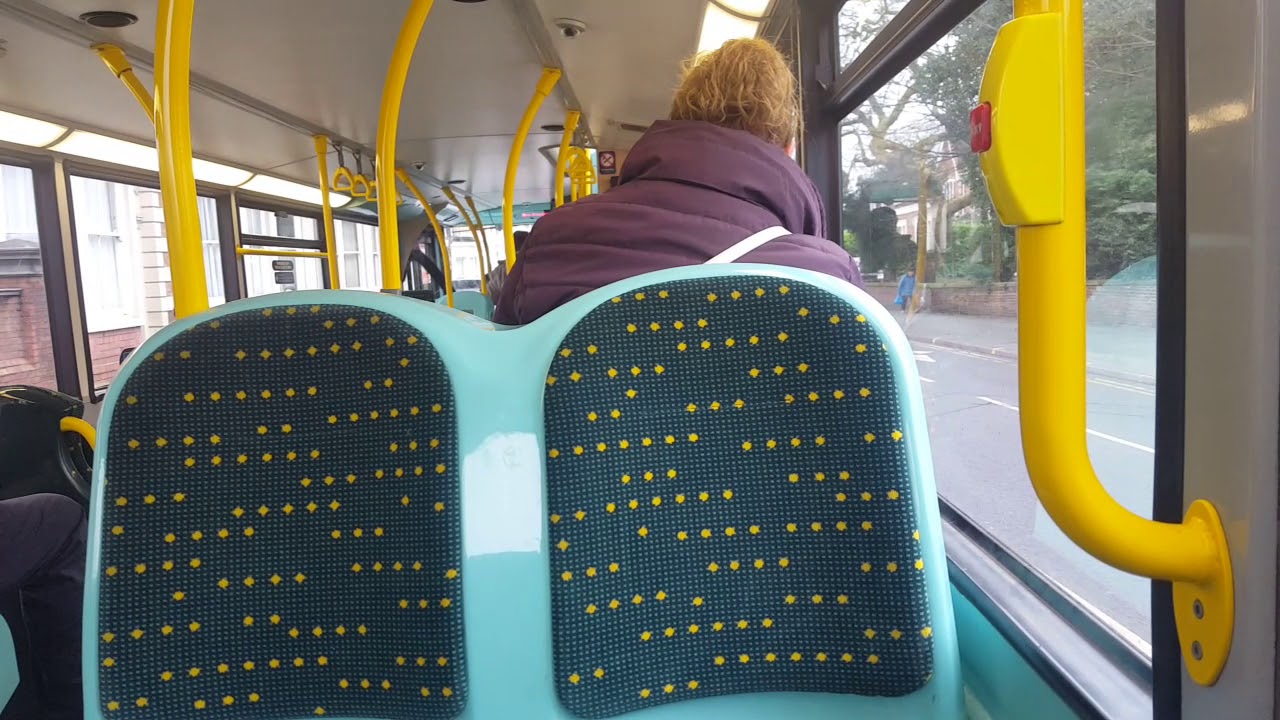 Service N1: National Express E40H Ex-Dundee Enviro 400Hybrid  5428 (SP13BSY)