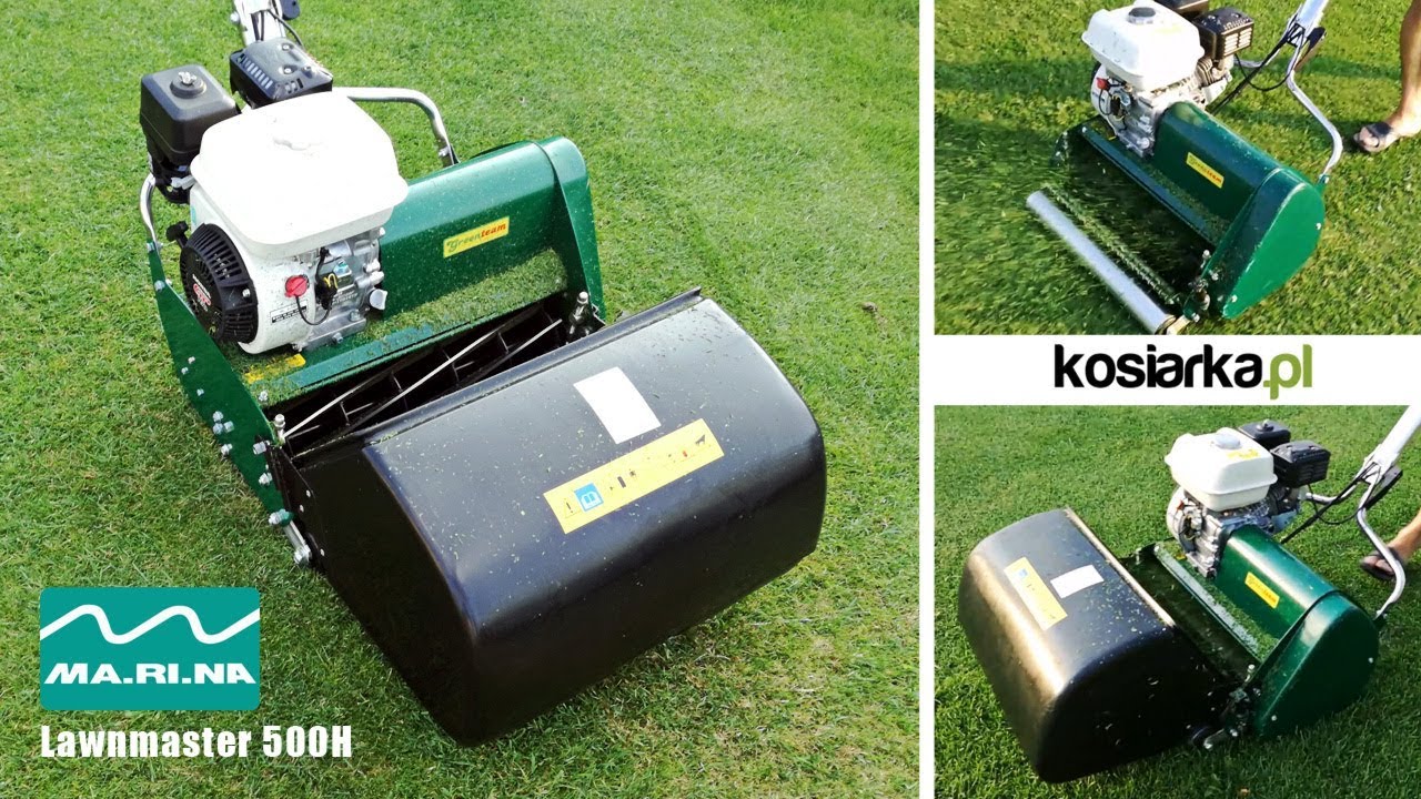Kosiarka wrzecionowa MA.RI.NA Lawnmaster 500H - trawnik jak dywan !